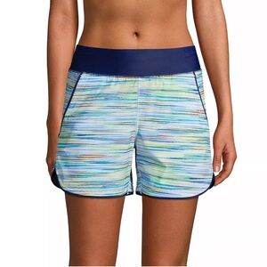Lands End | Women's Quick Dry Thigh-Minimizer Swim Board Shorts size 10 EUC